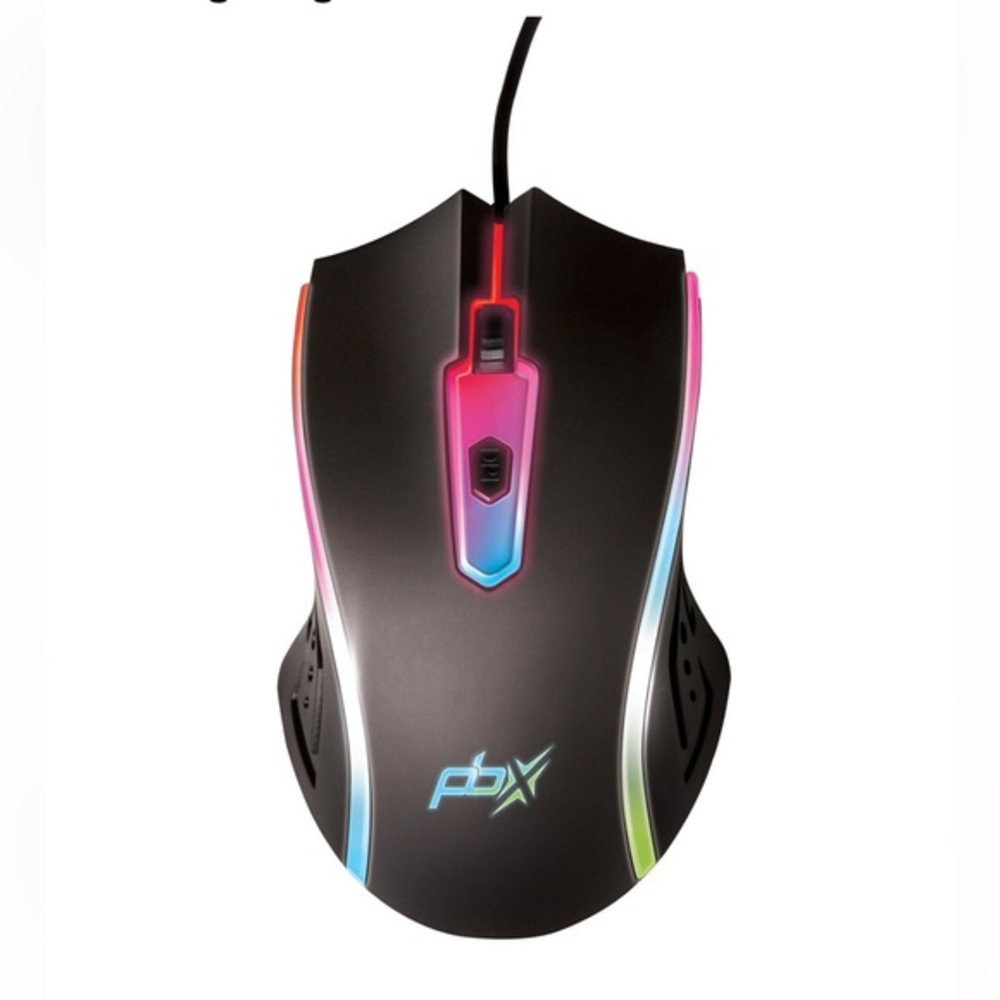 NIB PBX Soldier Wired Gaming Mouse with LED‎ Backlighting
